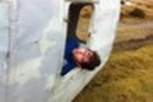 Simulation: Students play a part in air crash rescue exercise